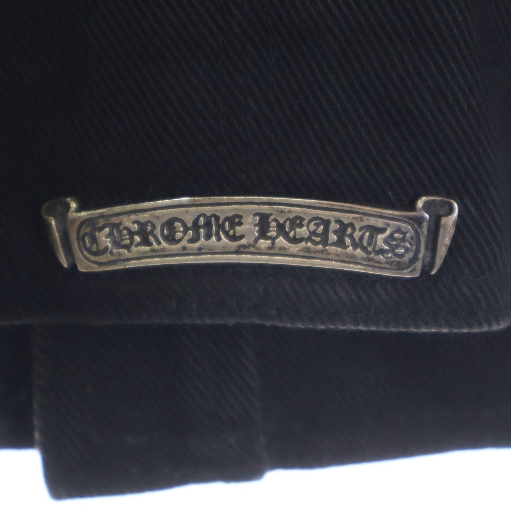 CHROME HEARTS(クロムハーツ) DNM CLSC JEAN ホースシューボタン クラシック デニムジャケット ブラック