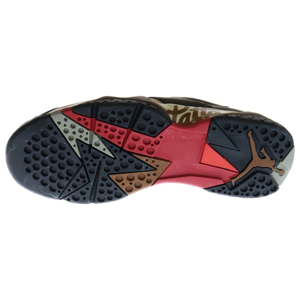 NIKE(ナイキ) ×PATTA AIR JORDAN 7 OG BROWN パタ エアジョーダン7 ハイカットスニーカー ブラウン US9.5/27.5cm AT3375-200