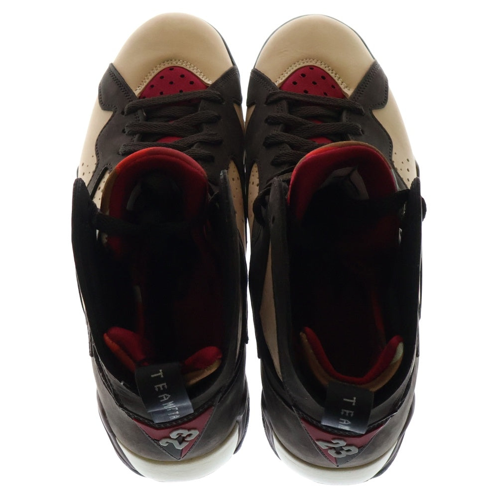 NIKE(ナイキ) ×PATTA AIR JORDAN 7 OG BROWN パタ エアジョーダン7 ハイカットスニーカー ブラウン US9.5/27.5cm AT3375-200