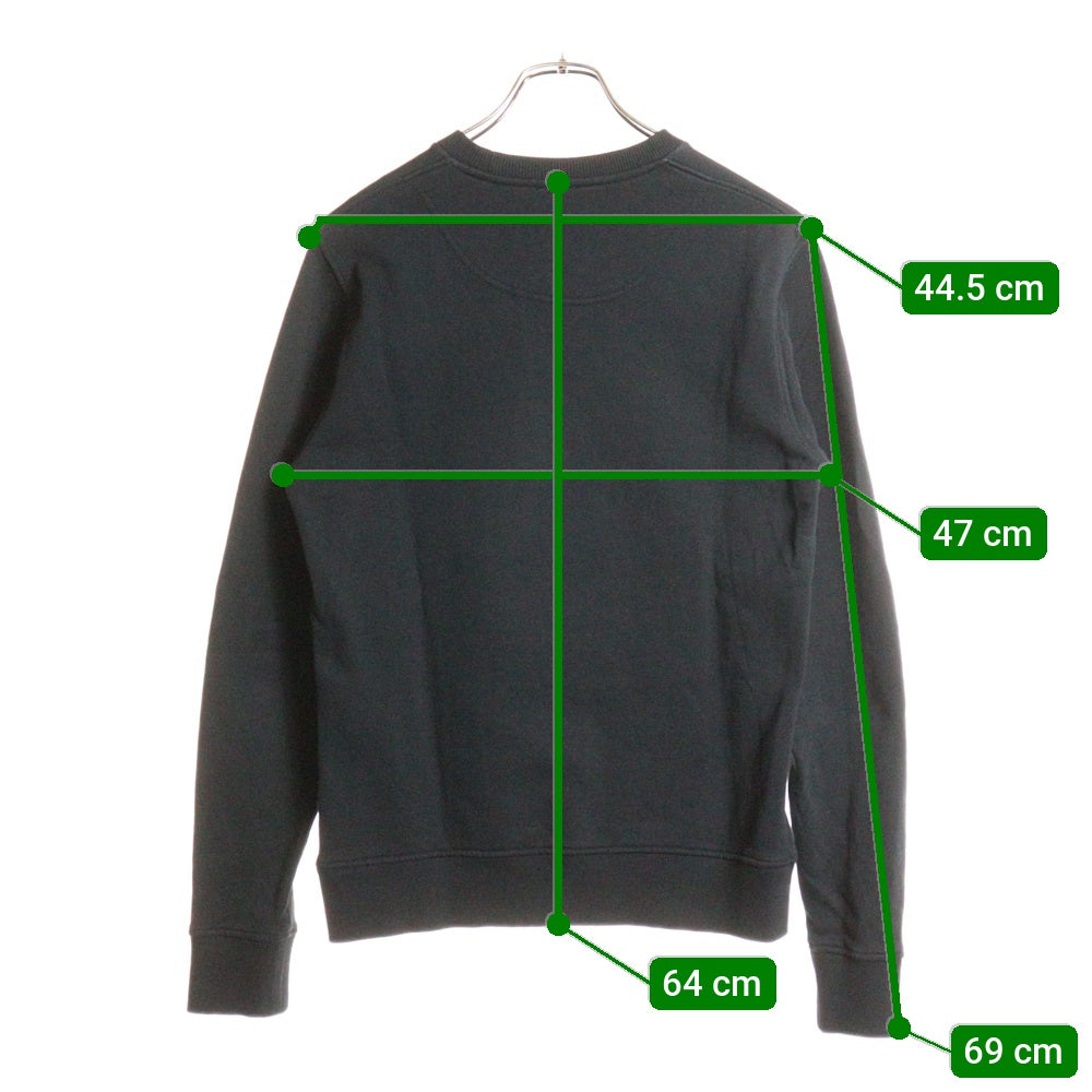 KENZO(ケンゾー) Classic Tiger Sweatshirts クラシック タイガー刺繍 クルーネック スウェットトレーナー ブラック F962SW7164X7