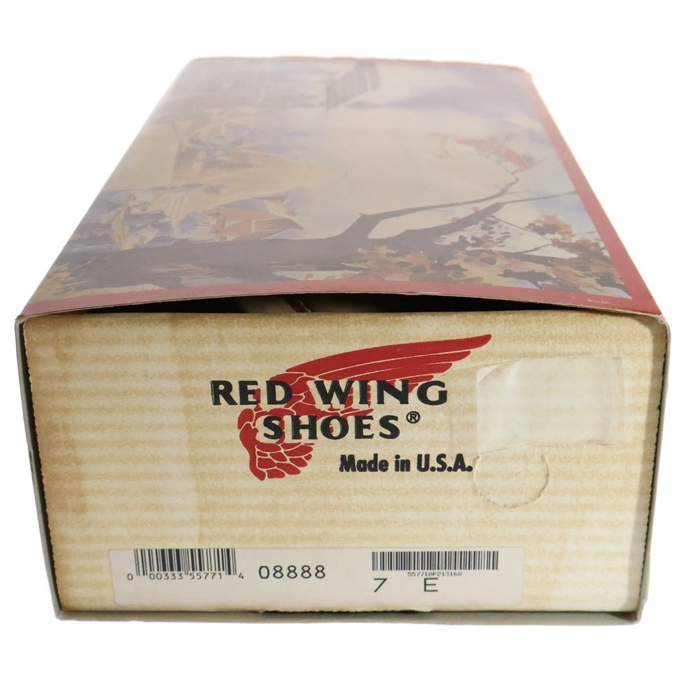 RED WING(レッド ウイング) ウォータープルーフ ヌバックレザー セッター ハイカットシューズ レースブーツ ベージュ 8888