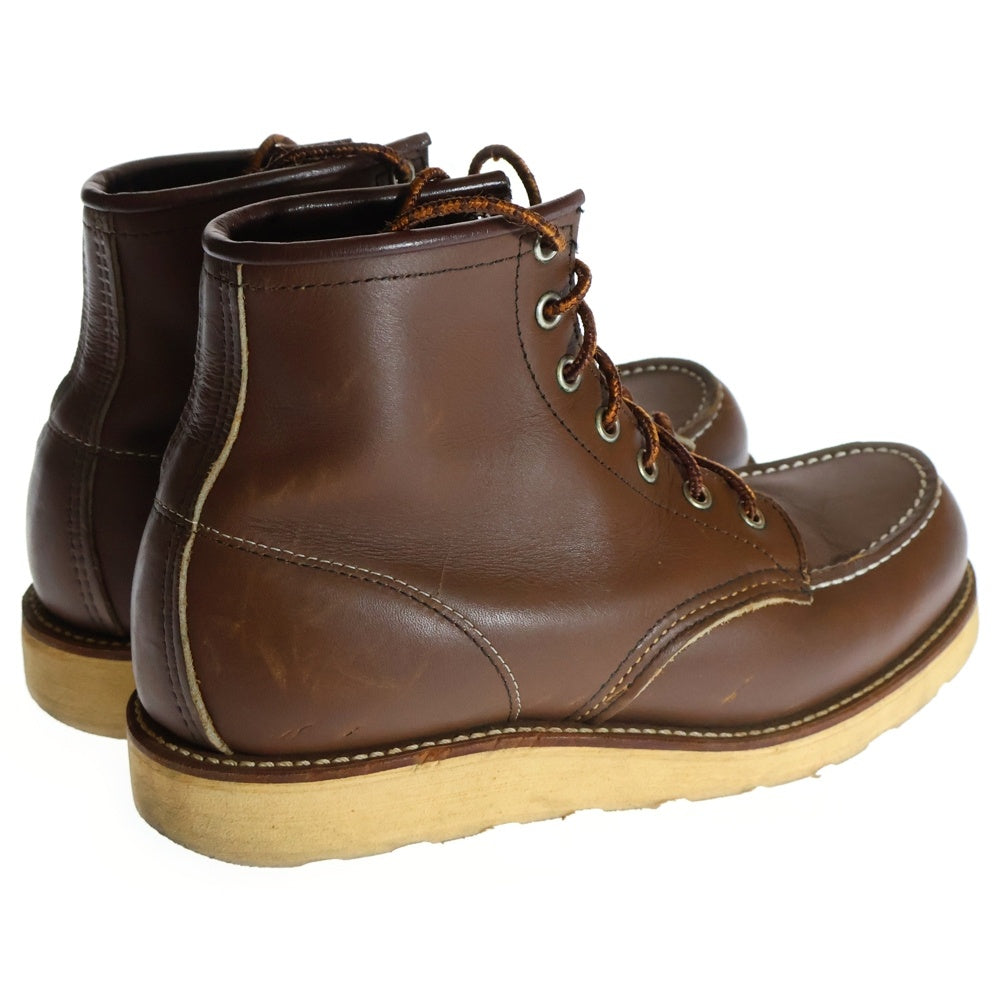 RED WING(レッド ウイング) 6INTH CLASSIC MOC クラシックモック オイルドレザー ハイカットシューズ レースブーツ ブラウン 8855