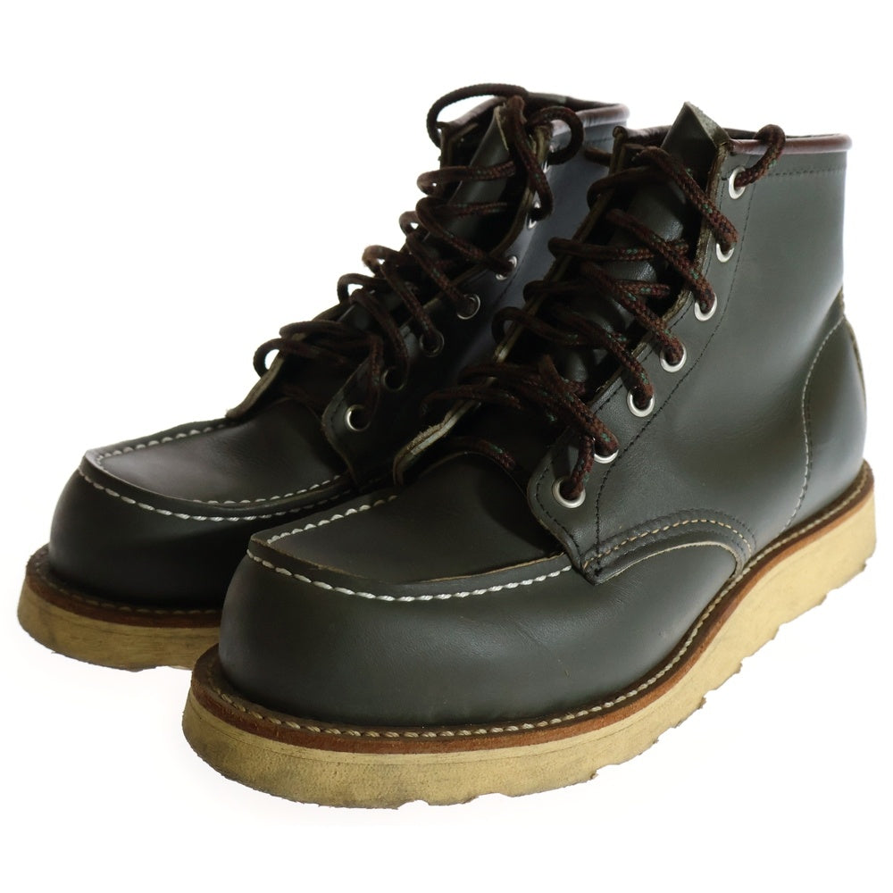RED WING(レッド ウイング) 90S IRISH SETTER アイリッシュセッター 犬タグ レースブーツ カーキ 8180