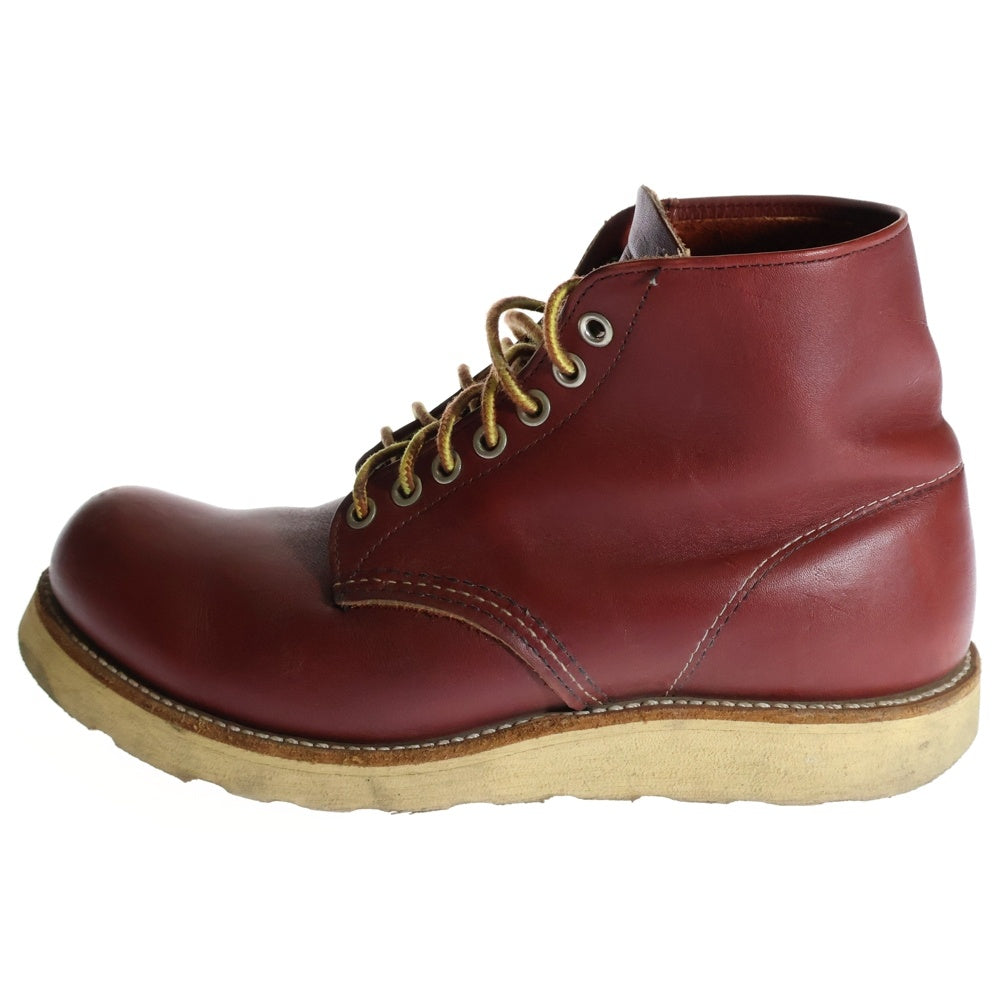 RED WING(レッド ウイング) 6-INCH CLASSIC ROUND 6インチ クラシックラウンド ハイカットシューズ レースブーツ レッド 8166