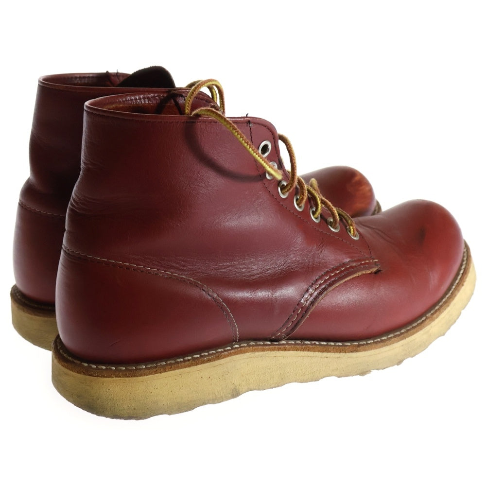 RED WING(レッド ウイング) 6-INCH CLASSIC ROUND 6インチ クラシックラウンド ハイカットシューズ レースブーツ レッド 8166