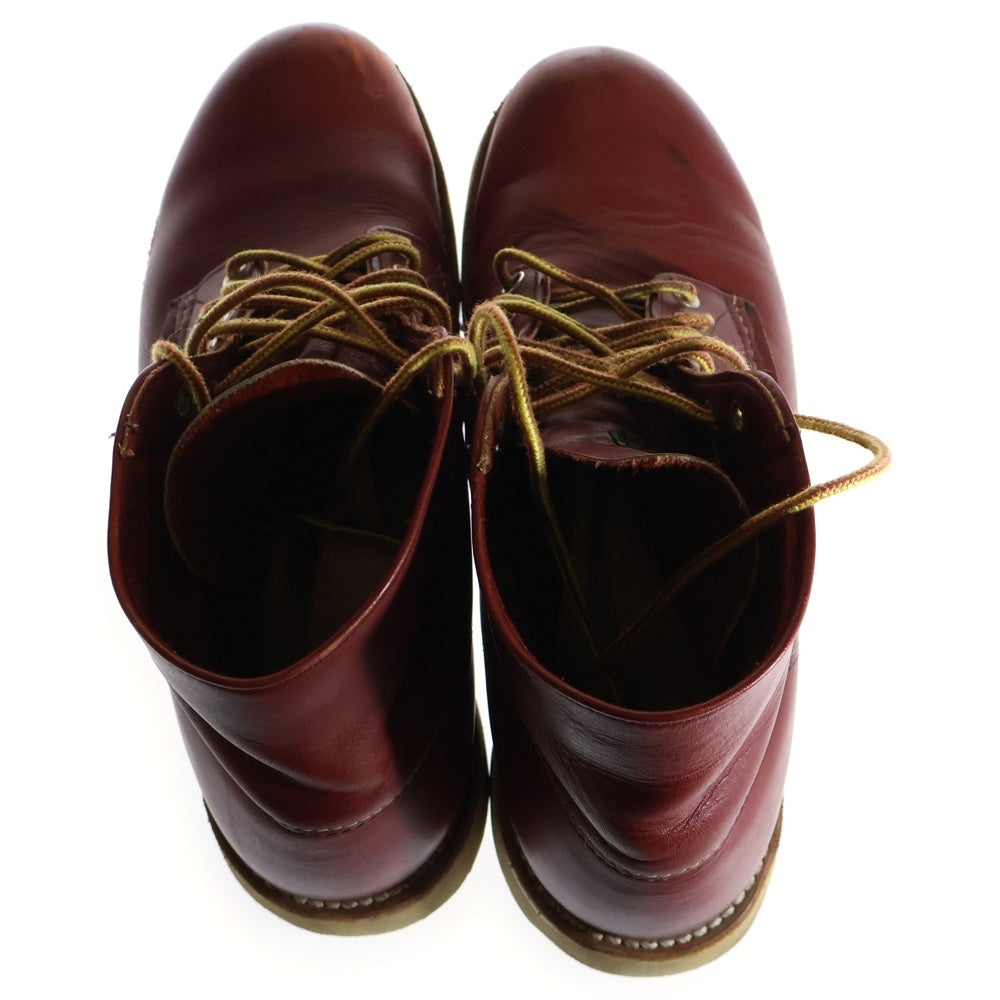 RED WING(レッド ウイング) 6-INCH CLASSIC ROUND 6インチ クラシックラウンド ハイカットシューズ レースブーツ レッド 8166