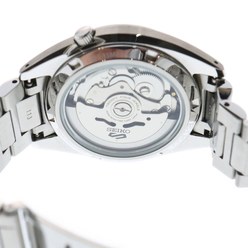 SEIKO(セイコー) 5SPORTS Sports Style SNXS series ファイブスポーツ メカニカル 自動巻き メタルバンド アナログ腕時計 シルバー SBSA253