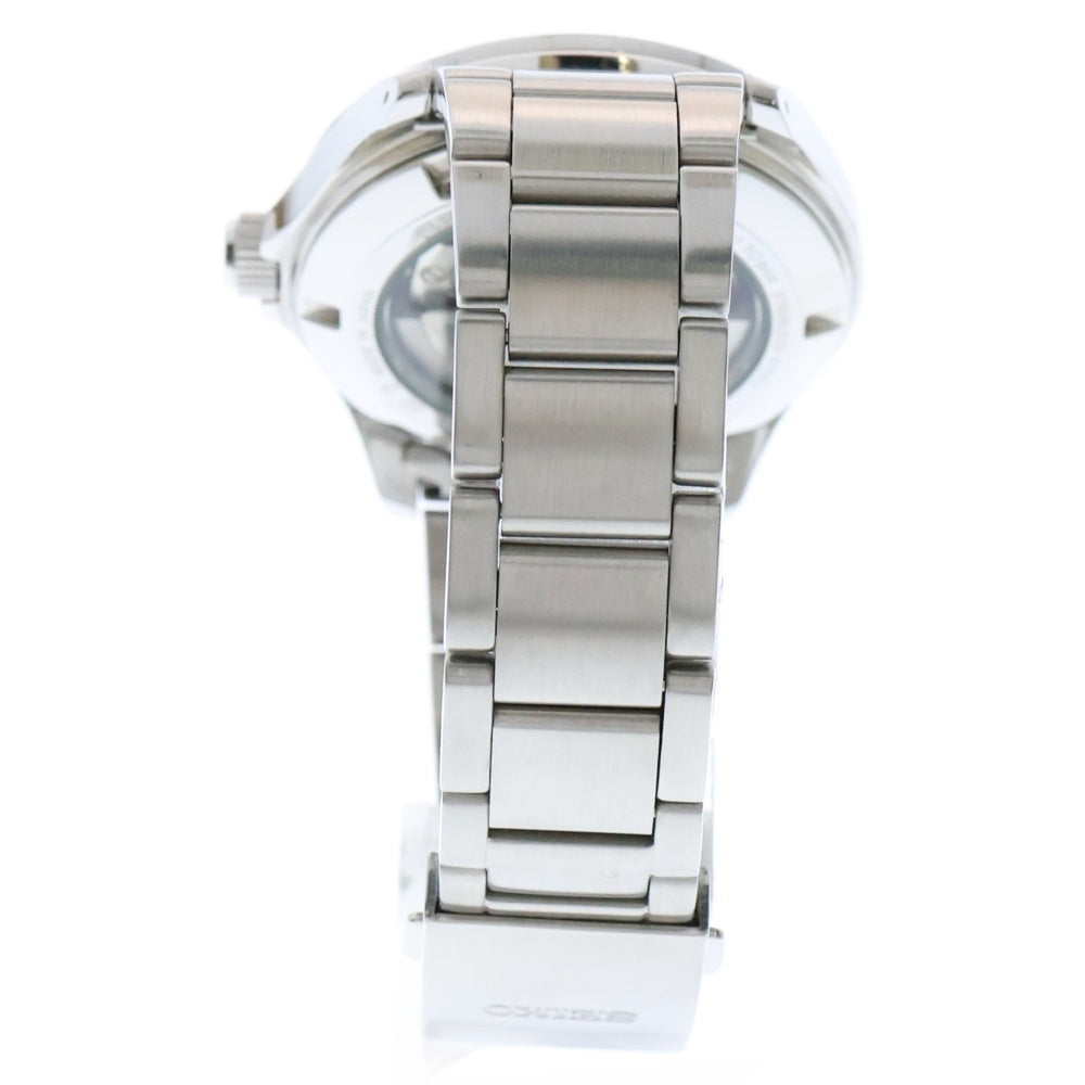 SEIKO(セイコー) MECHANICAL メカニカル ドレスライン 自動巻き メタルバンド アナログ腕時計 シルバー SZSB013
