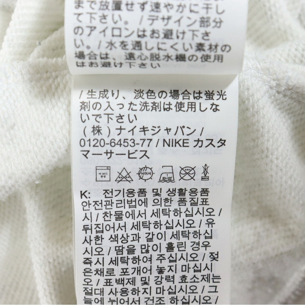 NIKE(ナイキ) AS W NSW CRC96 FLC HOODIE ロゴ切替 フーデッド プルオーバーパーカー グレー DV8087-015