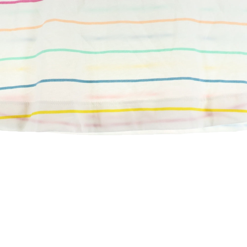 NIKE(ナイキ) OLDER KIDS GIRLS DRESS SPORTSWEAR ボーダー柄 ロング丈半袖シャツ ショートスリーブ マルチ CK2776-101 レディース