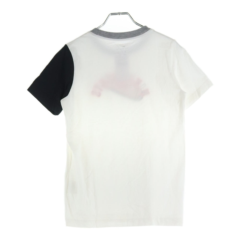 NIKE(ナイキ) カラーブロック ロゴプリント 半袖Tシャツ カットソー ホワイト CV2155-100 レディース