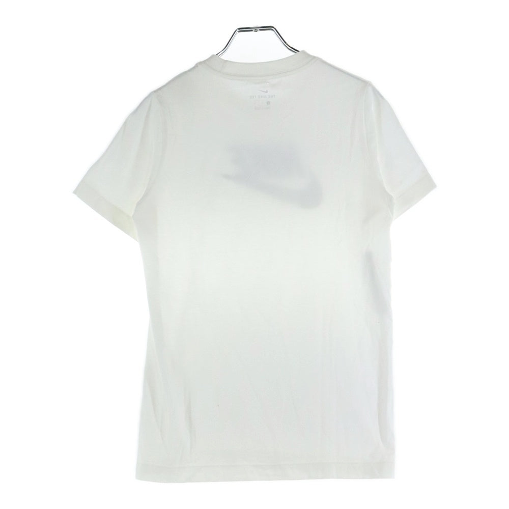 NIKE(ナイキ) メタルロゴ クルーネック コットン 半袖Tシャツ カットソー ホワイト CV2153-100 レディース