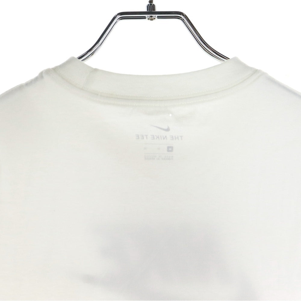 NIKE(ナイキ) メタルロゴ クルーネック コットン 半袖Tシャツ カットソー ホワイト CV2153-100 レディース
