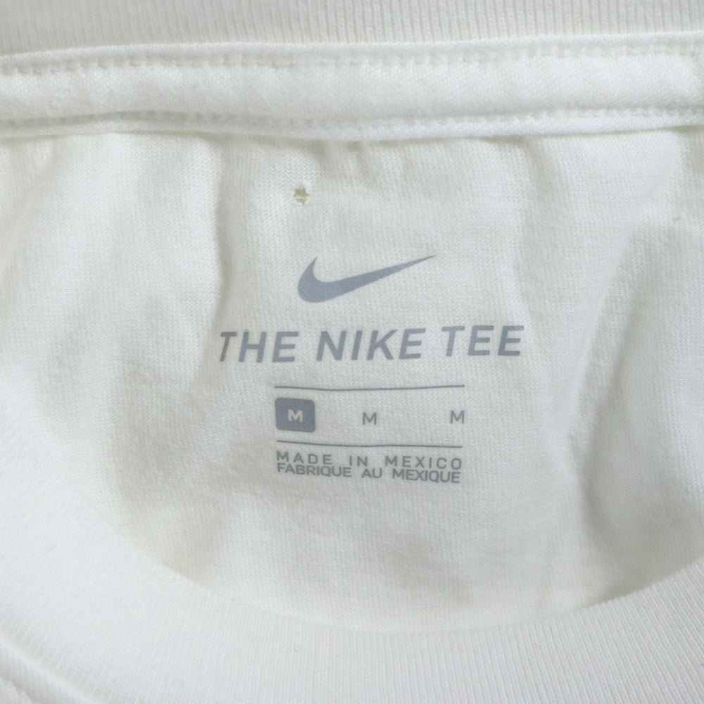 NIKE(ナイキ) メタルロゴ クルーネック コットン 半袖Tシャツ カットソー ホワイト CV2153-100 レディース