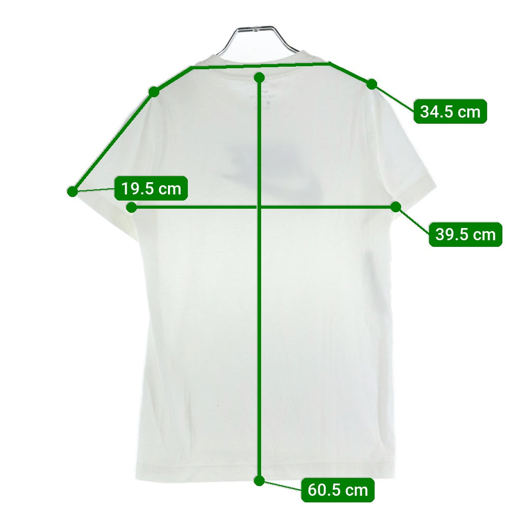 NIKE(ナイキ) メタルロゴ クルーネック コットン 半袖Tシャツ カットソー ホワイト CV2153-100 レディース