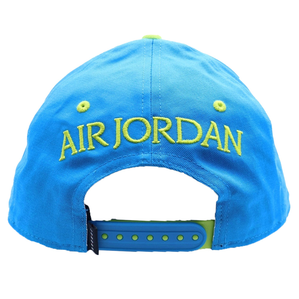 NIKE(ナイキ) AIR JORDAN PRO CAP CLASSICS エアジョーダン カラーブロック ベースボールキャップ 帽子 ブルー/イエロー CU1985-494