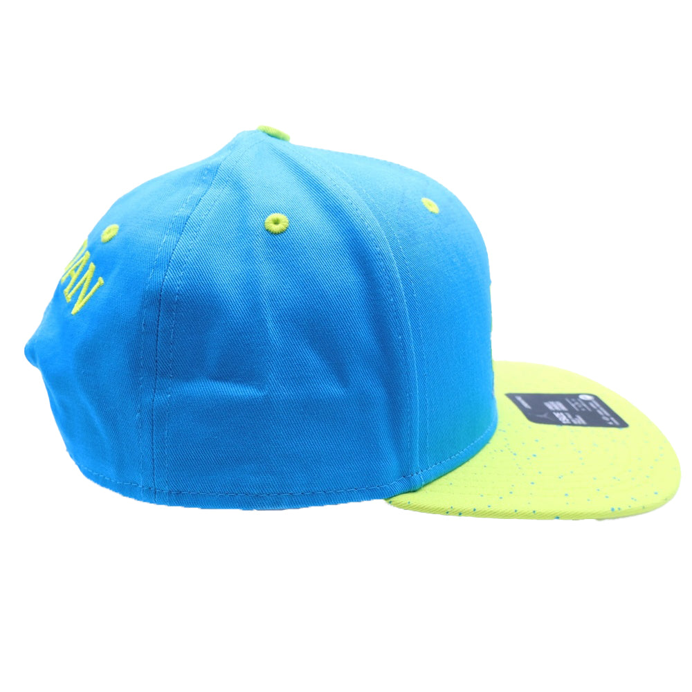 NIKE(ナイキ) AIR JORDAN PRO CAP CLASSICS エアジョーダン カラーブロック ベースボールキャップ 帽子 ブルー/イエロー CU1985-494