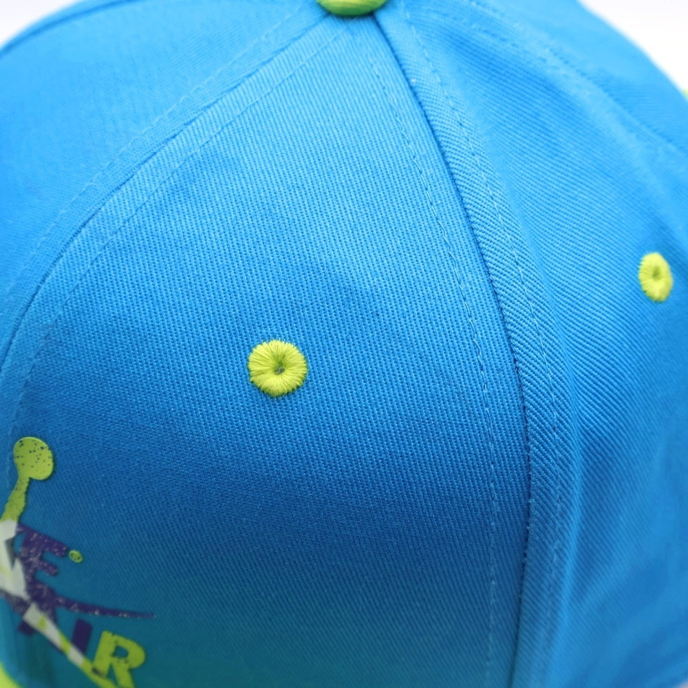 NIKE(ナイキ) AIR JORDAN PRO CAP CLASSICS エアジョーダン カラーブロック ベースボールキャップ 帽子 ブルー/イエロー CU1985-494