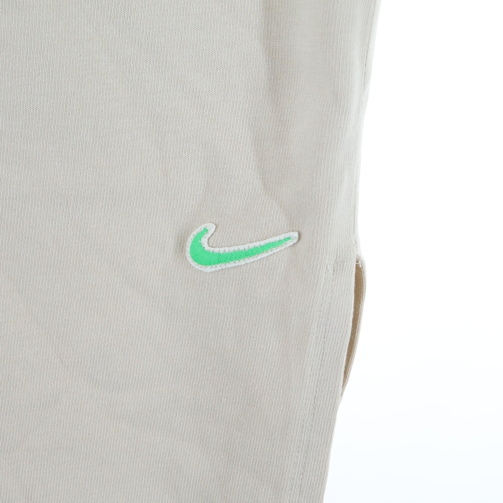 NIKE(ナイキ) ロゴワッペン ジップフライ コットン ロングスカート アイボリー DX3482-104 レディース