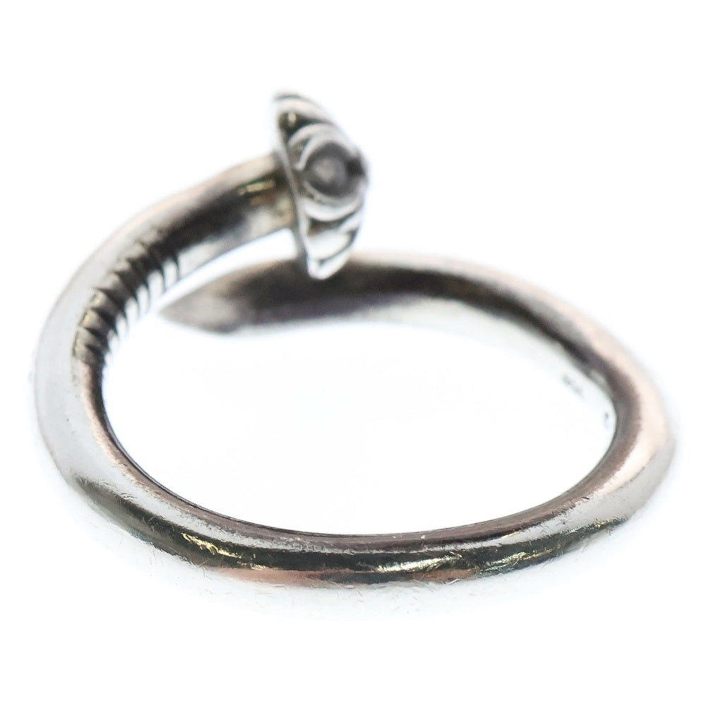 CHROME HEARTS(クロムハーツ) NAIL CRSBALL ネイル クロスボール リング シルバー BCA349