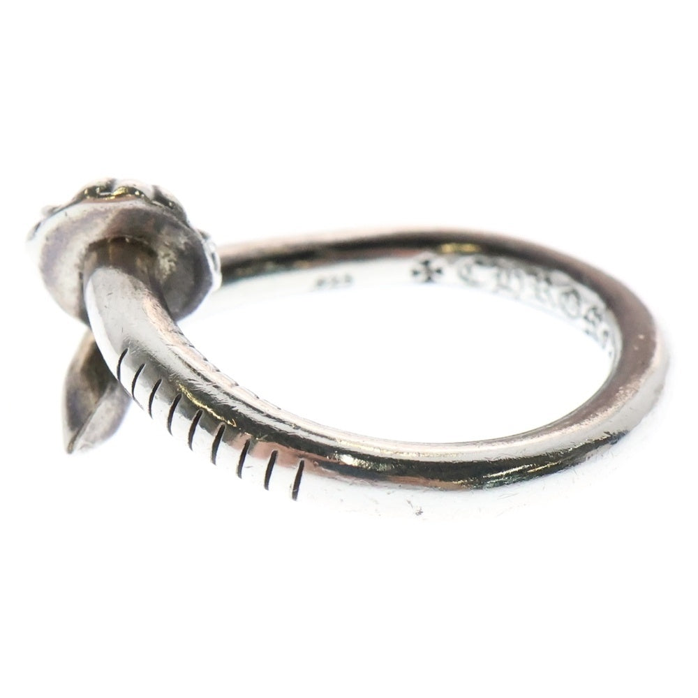 CHROME HEARTS(クロムハーツ) NAIL CRSBALL ネイル クロスボール リング シルバー BCA349