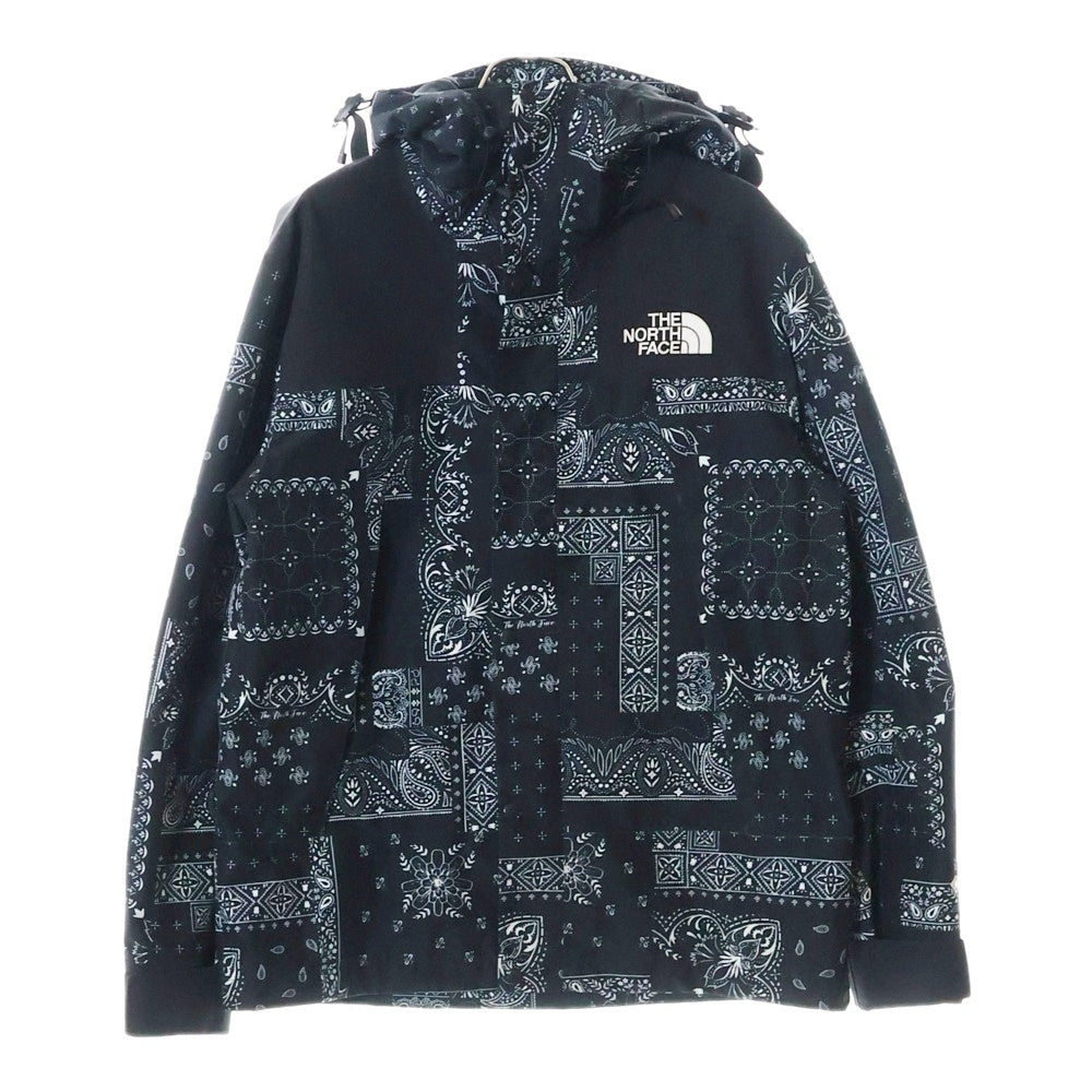 THE NORTH FACE(ザノースフェイス) NOVELTY GTX MOUNTAIN JACKET GORE-TEX ゴアテックス ペイズリー柄 ノベルティ マウンテンジャケット ブラック NJ2GN60A