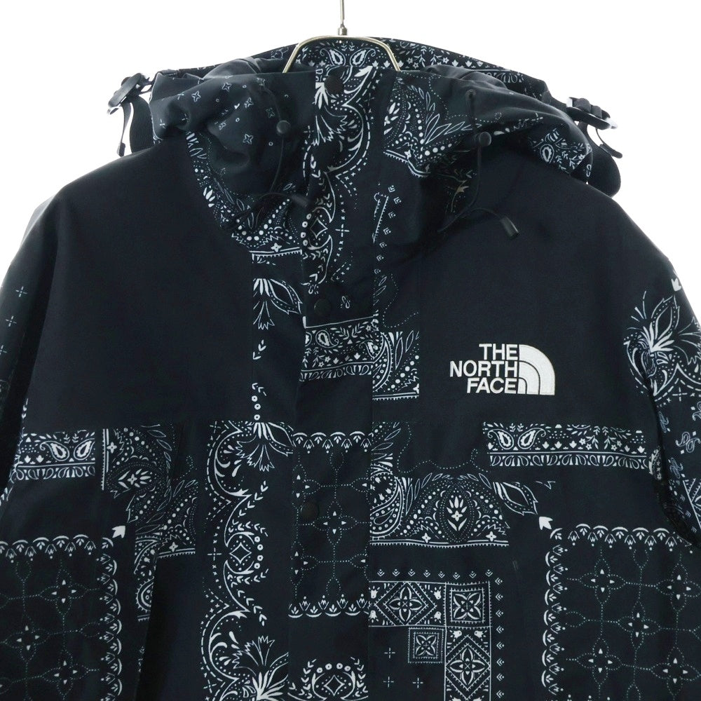 THE NORTH FACE(ザノースフェイス) NOVELTY GTX MOUNTAIN JACKET GORE-TEX ゴアテックス ペイズリー柄 ノベルティ マウンテンジャケット ブラック NJ2GN60A