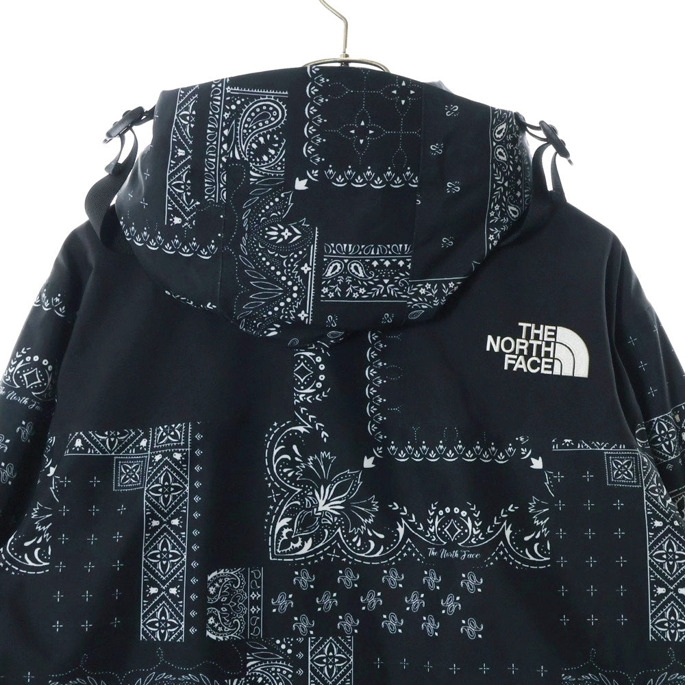 THE NORTH FACE(ザノースフェイス) NOVELTY GTX MOUNTAIN JACKET GORE-TEX ゴアテックス ペイズリー柄 ノベルティ マウンテンジャケット ブラック NJ2GN60A