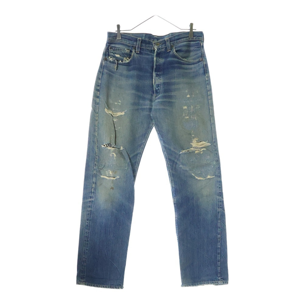 Levi's(リーバイス) 70S VINTAGE 501 66後期 BIG E ボタン裏8 ヴィンテージ ボタンフライ デニムパンツ インディゴ