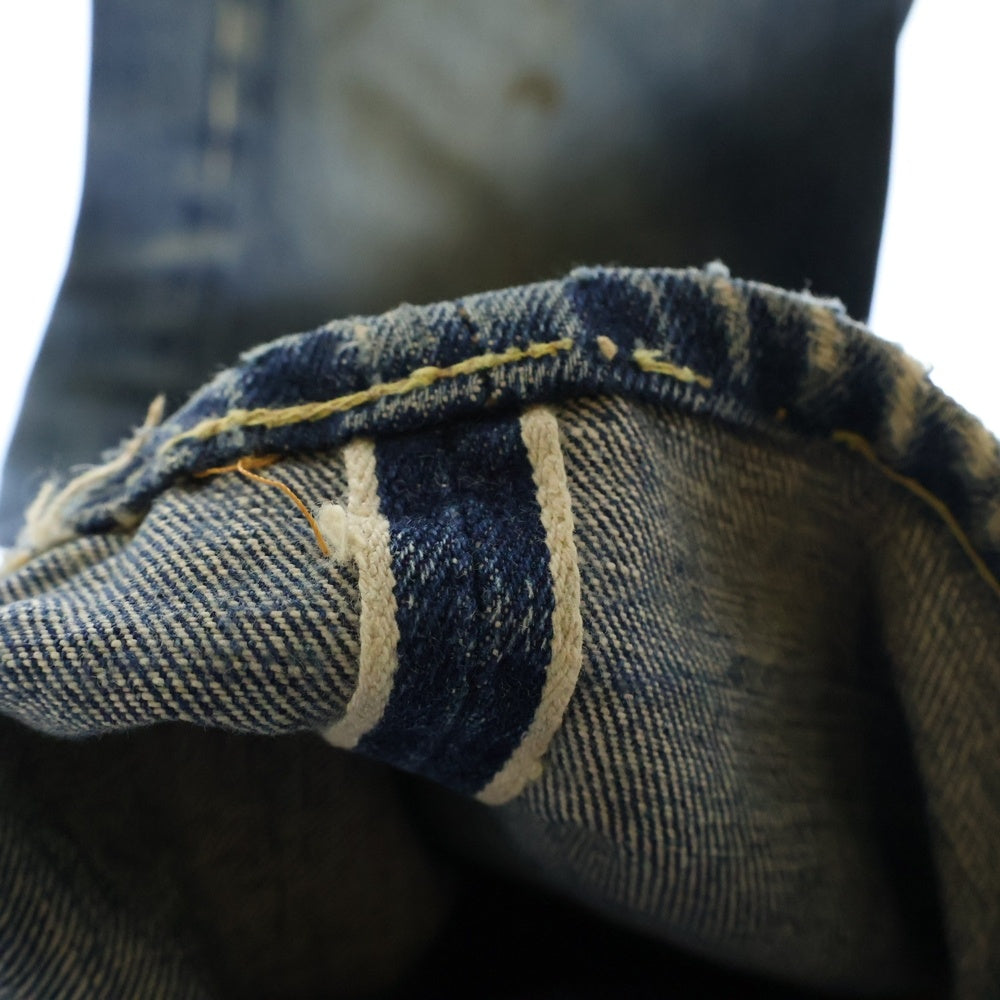 Levi's(リーバイス) 70S VINTAGE 501 66後期 BIG E ボタン裏8 ヴィンテージ ボタンフライ デニムパンツ インディゴ