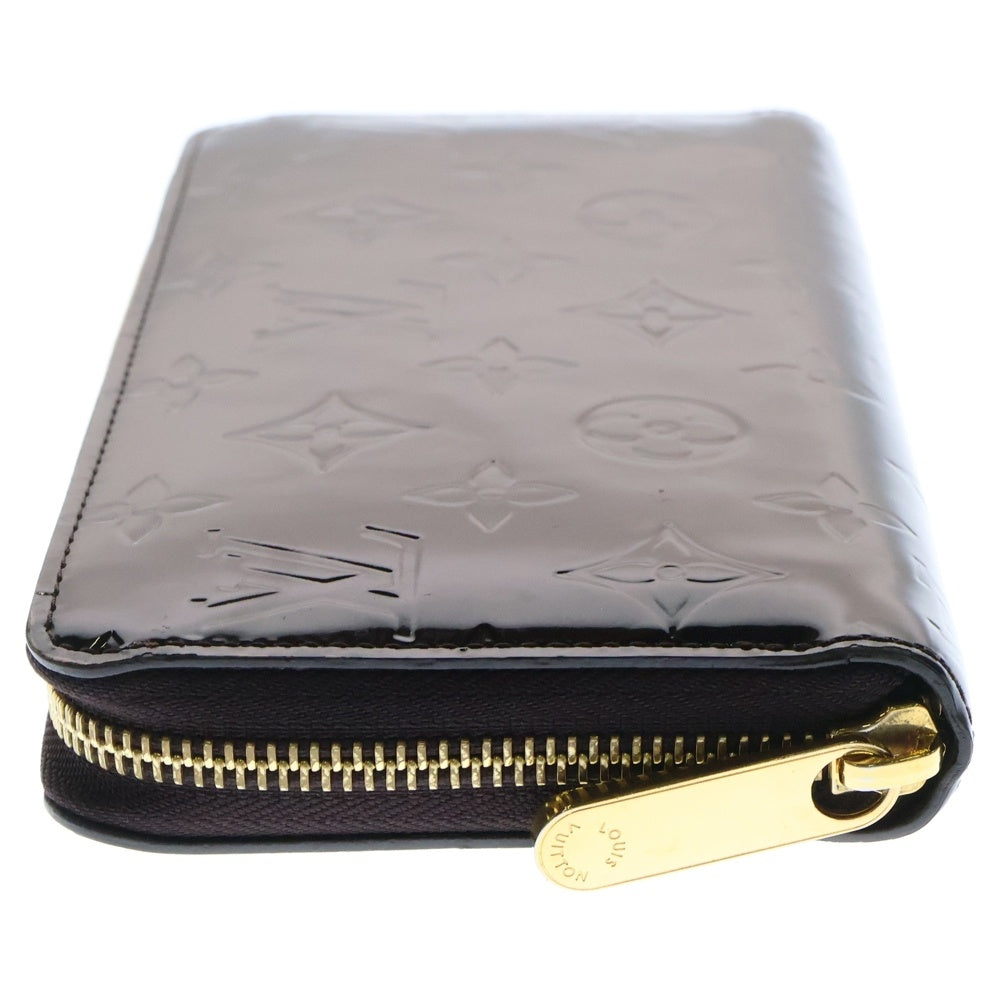 LOUIS VUITTON(ルイヴィトン) モノグラム ヴェルニ ジッピーウォレット アマラント 長財布 ワインレッド M93522