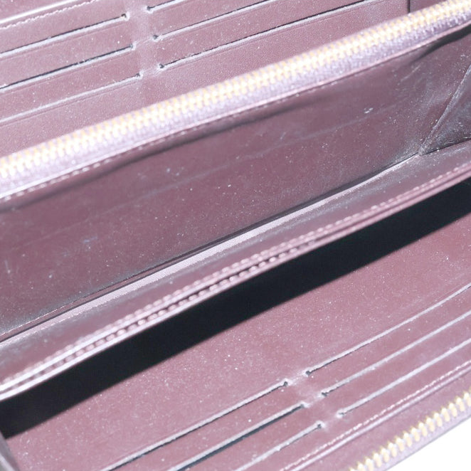 LOUIS VUITTON(ルイヴィトン) モノグラム ヴェルニ ジッピーウォレット アマラント 長財布 ワインレッド M93522