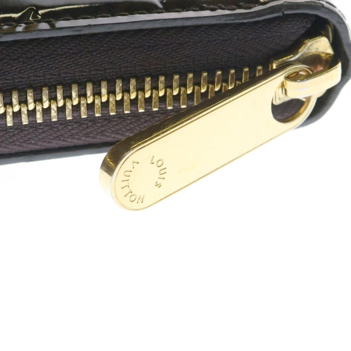 LOUIS VUITTON(ルイヴィトン) モノグラム ヴェルニ ジッピーウォレット アマラント 長財布 ワインレッド M93522
