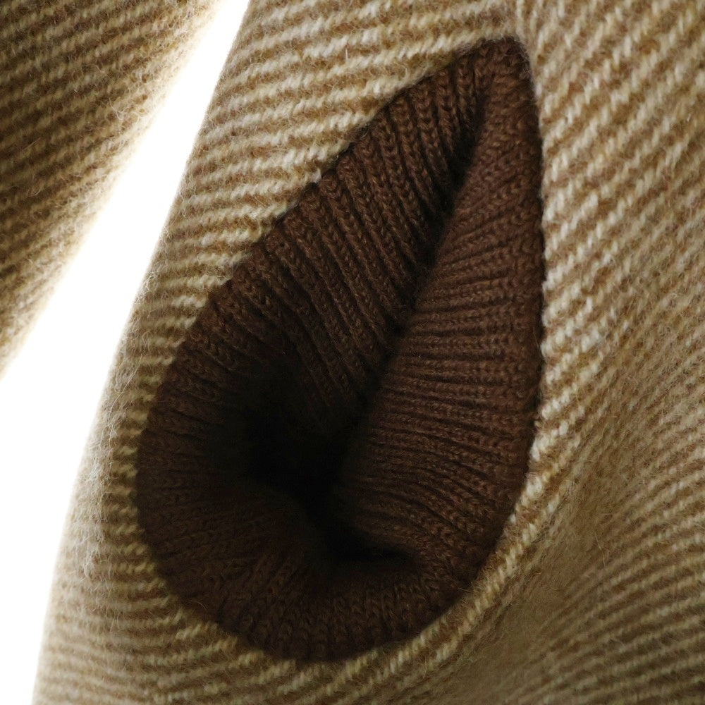 JIL SANDER(ジルサンダー) 18AW ツイード ウール チェスターコート ベージュ JSWN12538 WN200263