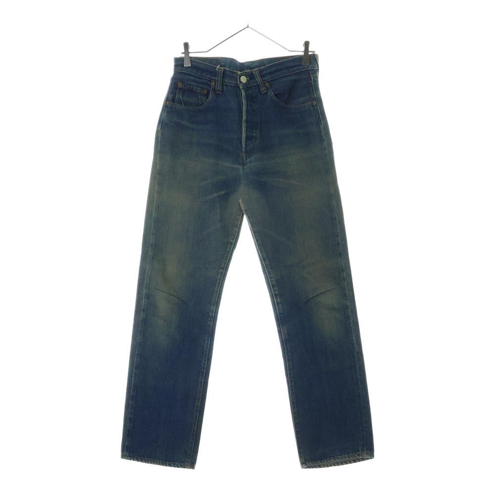Levi's(リーバイス) 70S VINTAGE 501 66前期 ボタン裏6 両面スモールe ヴィンテージ ボタンフライ デニムパンツ インディゴ