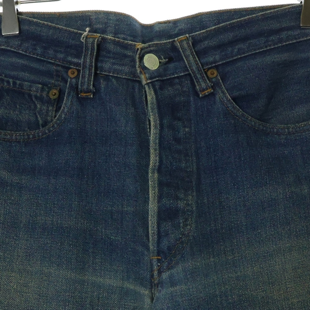 Levi's(リーバイス) 70S VINTAGE 501 66前期 ボタン裏6 両面スモールe ヴィンテージ ボタンフライ デニムパンツ インディゴ