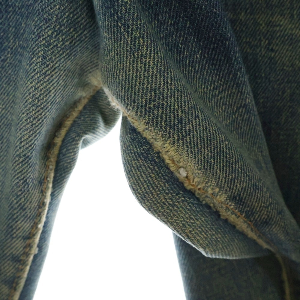 Levi's(リーバイス) 70S VINTAGE 501 66前期 ボタン裏6 両面スモールe ヴィンテージ ボタンフライ デニムパンツ インディゴ