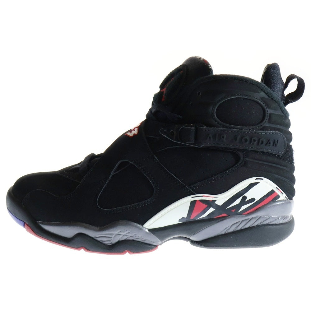 NIKE(ナイキ) 【観賞用 2013年製】AIR JORDAN 8 RETRO PLAYOFF エアジョーダン8 レトロ プレイオフ ハイカットスニーカー ブラック US9/27.0cm 305381-061