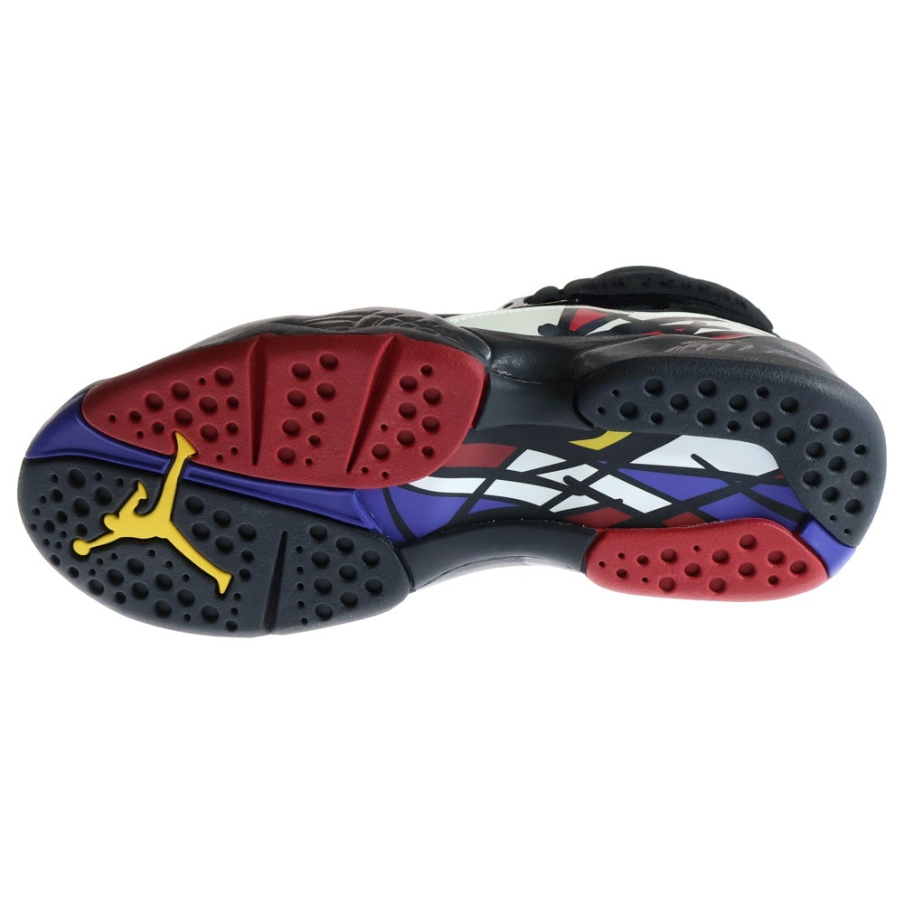 NIKE(ナイキ) 【観賞用 2013年製】AIR JORDAN 8 RETRO PLAYOFF エアジョーダン8 レトロ プレイオフ ハイカットスニーカー ブラック US9/27.0cm 305381-061