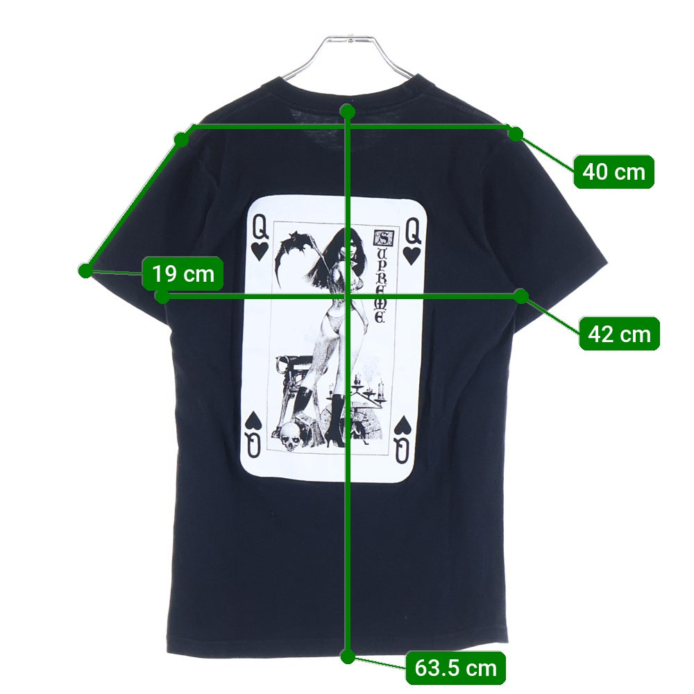 SUPREME(シュプリーム) 17SS Vampirella Card Tee ヴァンピレア カード 半袖Tシャツ カットソー ブラック