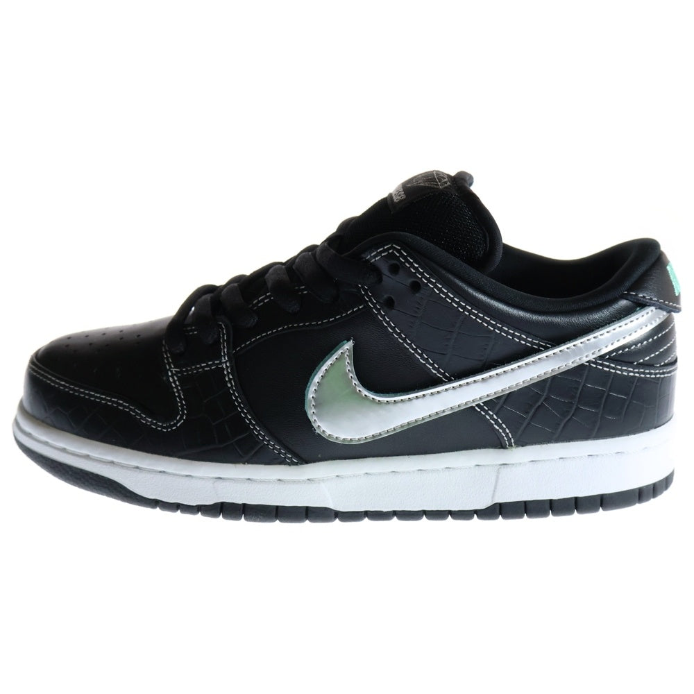 NIKE SB(ナイキエスビー) ×DIAMOND SUPPLY DUNK LOW PRO OG QS ダイヤモンドサプライ ダンク ローカットスニーカー ブラック US8/26.0cm BV1310-001
