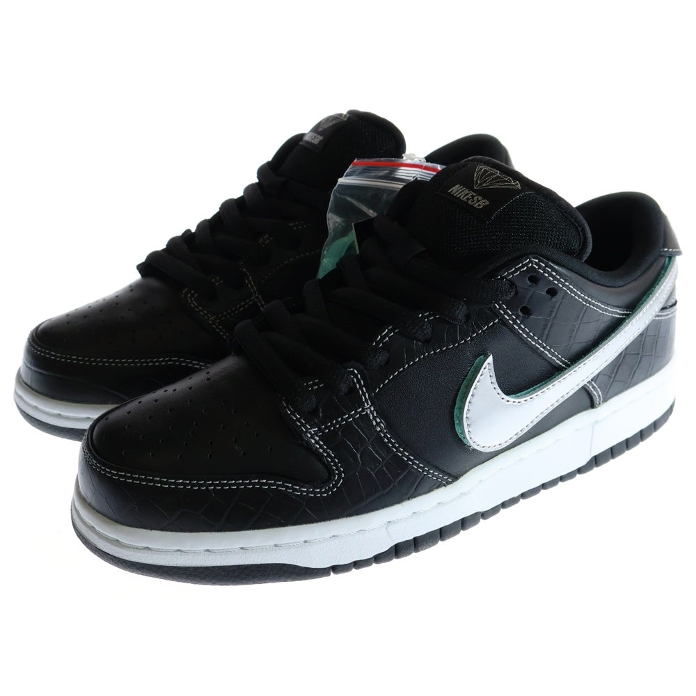 NIKE SB(ナイキエスビー) ×DIAMOND SUPPLY DUNK LOW PRO OG QS ダイヤモンドサプライ ダンク ローカットスニーカー ブラック US8/26.0cm BV1310-001