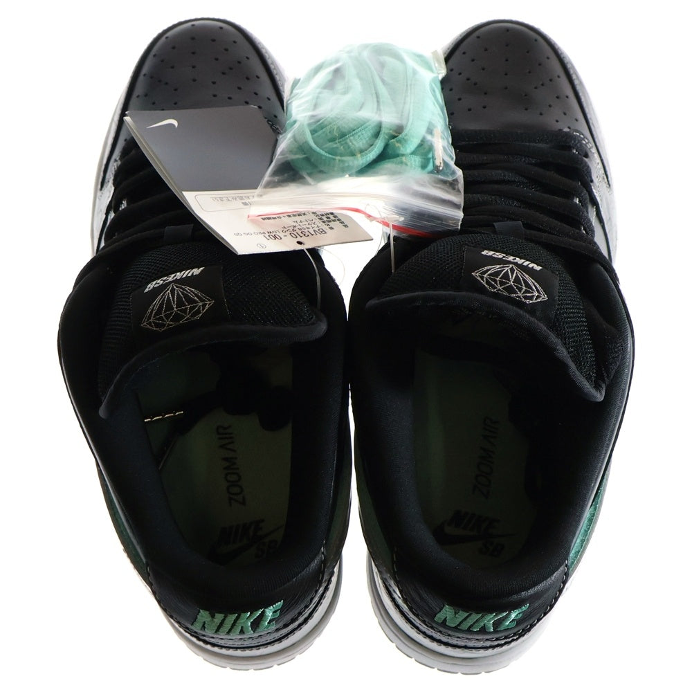 NIKE SB(ナイキエスビー) ×DIAMOND SUPPLY DUNK LOW PRO OG QS ダイヤモンドサプライ ダンク ローカットスニーカー ブラック US8/26.0cm BV1310-001