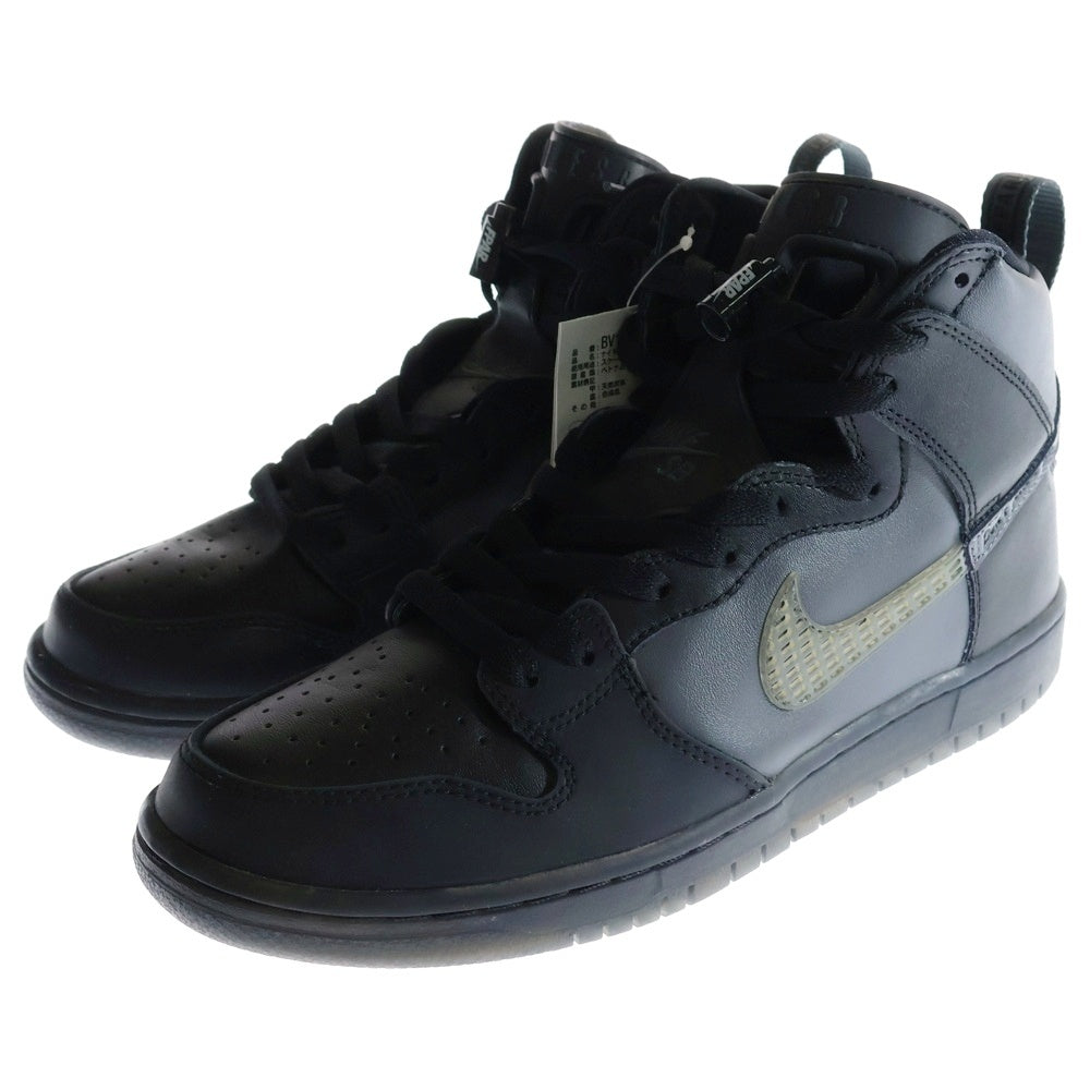 NIKE SB(ナイキエスビー) SB DUNK HIGH PRO PRM QS / FPAR フォーティーパーセントアゲインストライツ ダンク ハイカットスニーカー ブラック US8/26.0cm BV1052-001