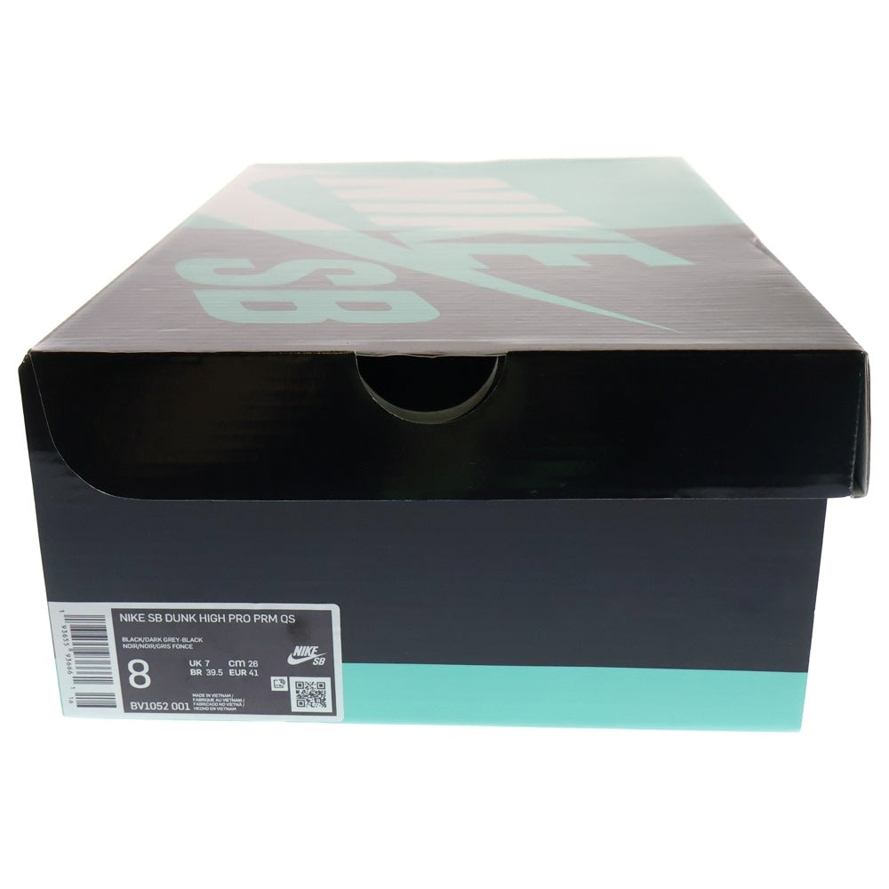 NIKE SB(ナイキエスビー) SB DUNK HIGH PRO PRM QS / FPAR フォーティーパーセントアゲインストライツ ダンク ハイカットスニーカー ブラック US8/26.0cm BV1052-001