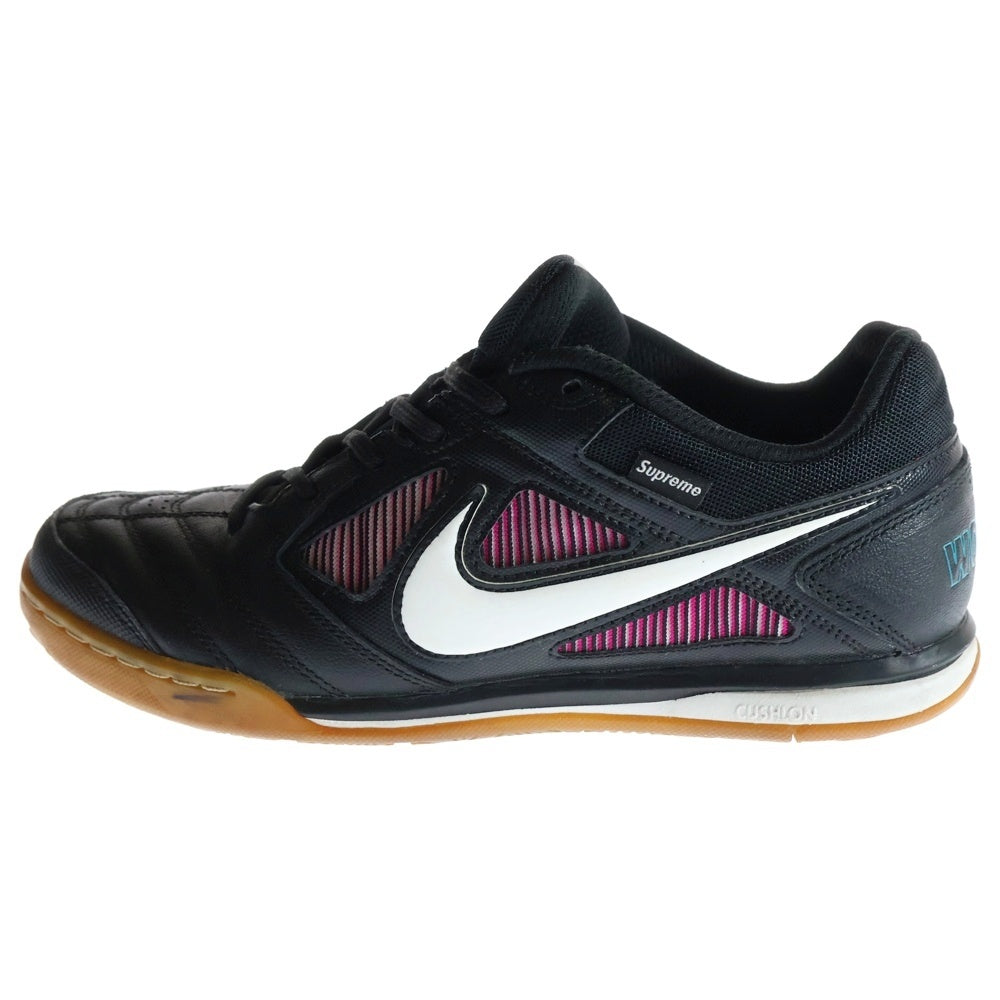 NIKE SB(ナイキエスビー) ×SUPREME SB GATO QS シュプリーム ガト ローカットスニーカー ブラック US8/26cm AR9821-001