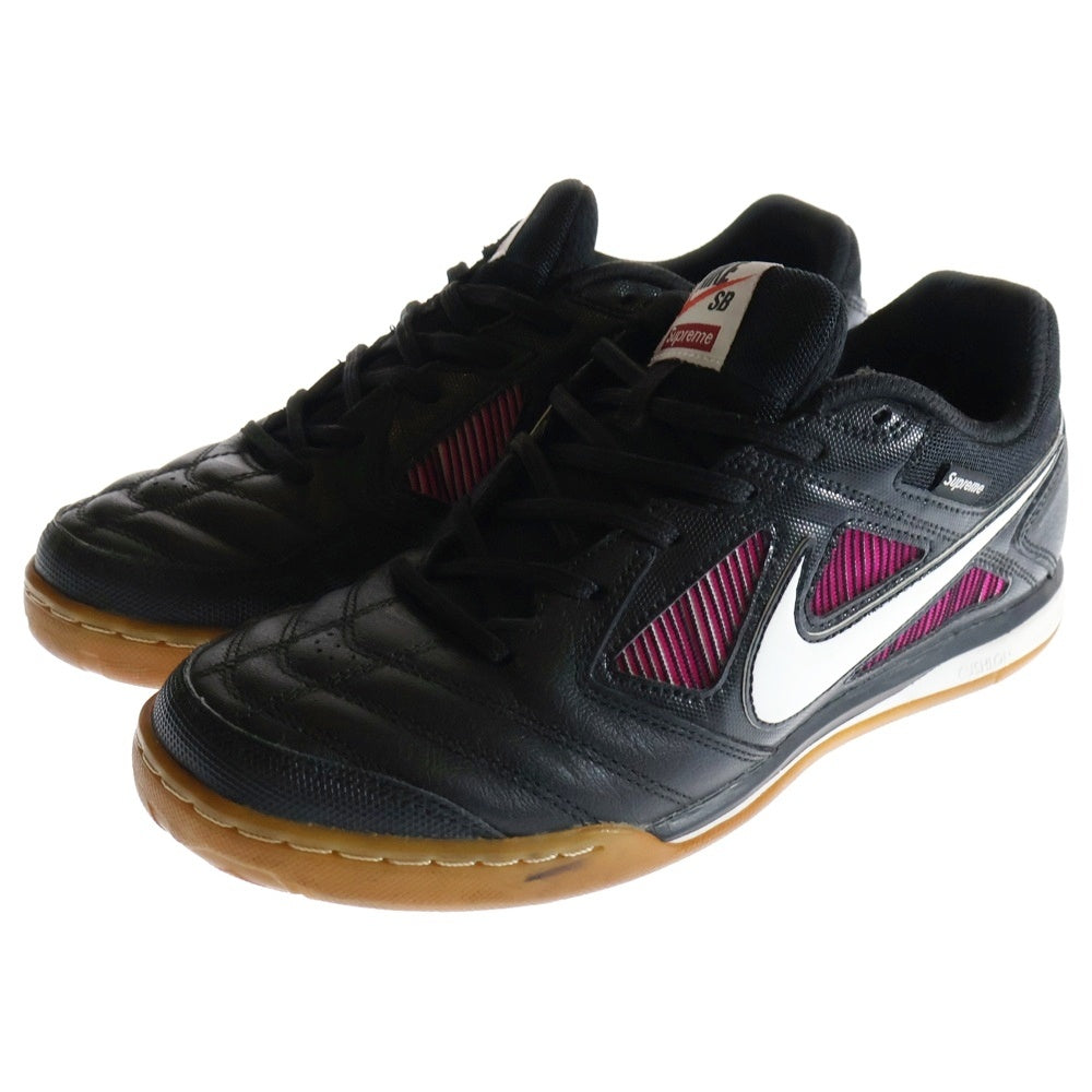 NIKE SB(ナイキエスビー) ×SUPREME SB GATO QS シュプリーム ガト ローカットスニーカー ブラック US8/26cm AR9821-001