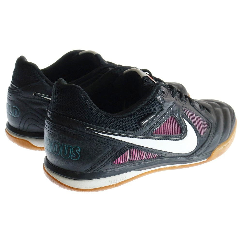 NIKE SB(ナイキエスビー) ×SUPREME SB GATO QS シュプリーム ガト ローカットスニーカー ブラック US8/26cm AR9821-001