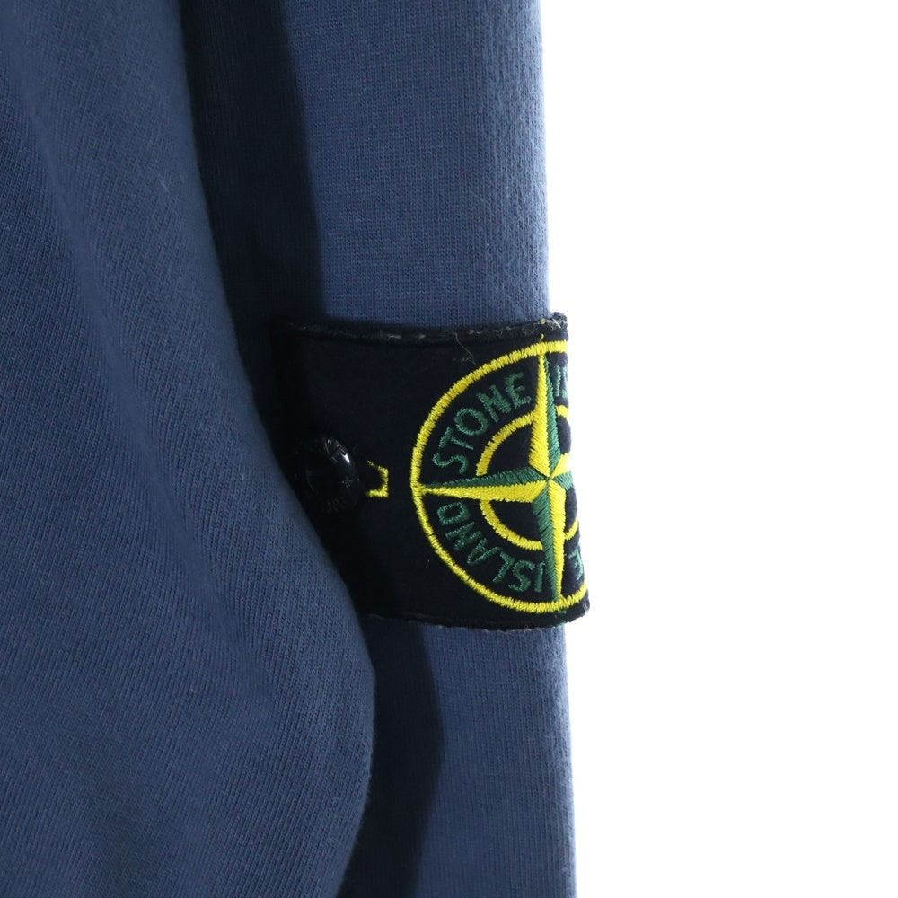 STONE ISLAND(ストーンアイランド) HEAVY COTTON JERSEY GARMENT DYED コットン ガーメントダイ クルーネック プルオーバー トレーナー 801563750