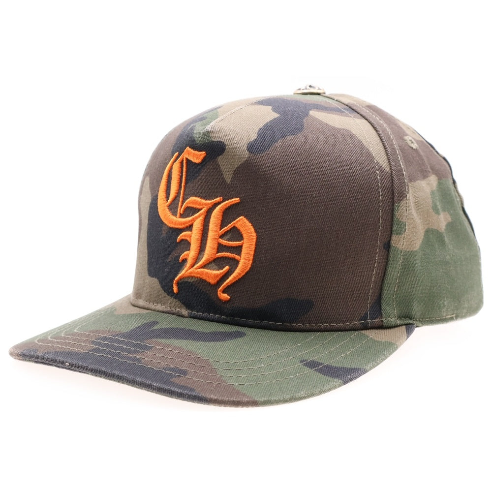 CHROME HEARTS(クロムハーツ) CH HAT ベースボールキャップ カモフラージュ マルチカラー